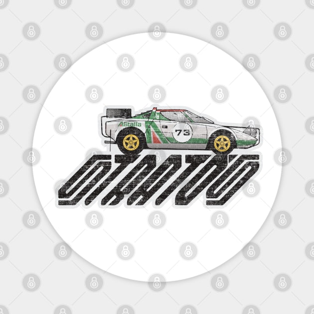 Stratos 73 Italia (Grunge) Magnet by NeuLivery